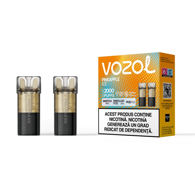 Cartus de unica folosinta SWITCH PRO PINEAPPLE ICE | VOZOL