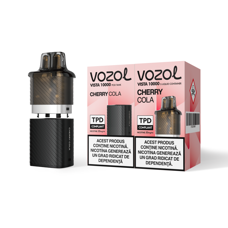 Narghilea electronica reincarcabila FLACON VISTA PLUG CHERRY COLA | GALASUN